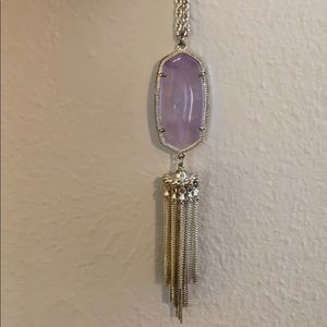Kendra Scott Purple Rayne Necklace